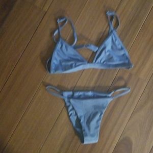 Gray Bikini Set Size Medium